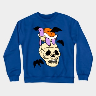 Spooky Skull Turtle Crewneck Sweatshirt